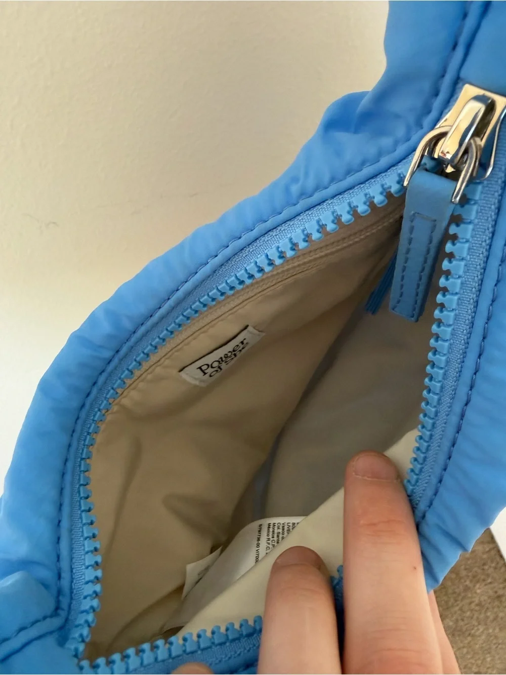 ATHLETA All About Mini Crescent Bag in Cornflower